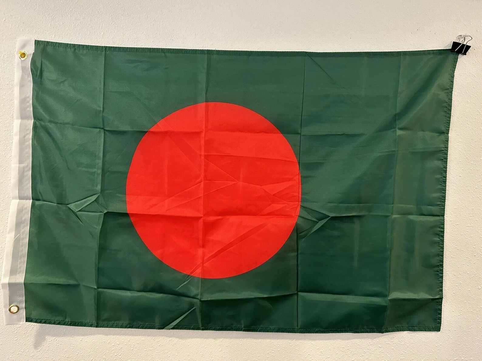 Bangladesh Flag 2 x 3 100D Polyester Banner